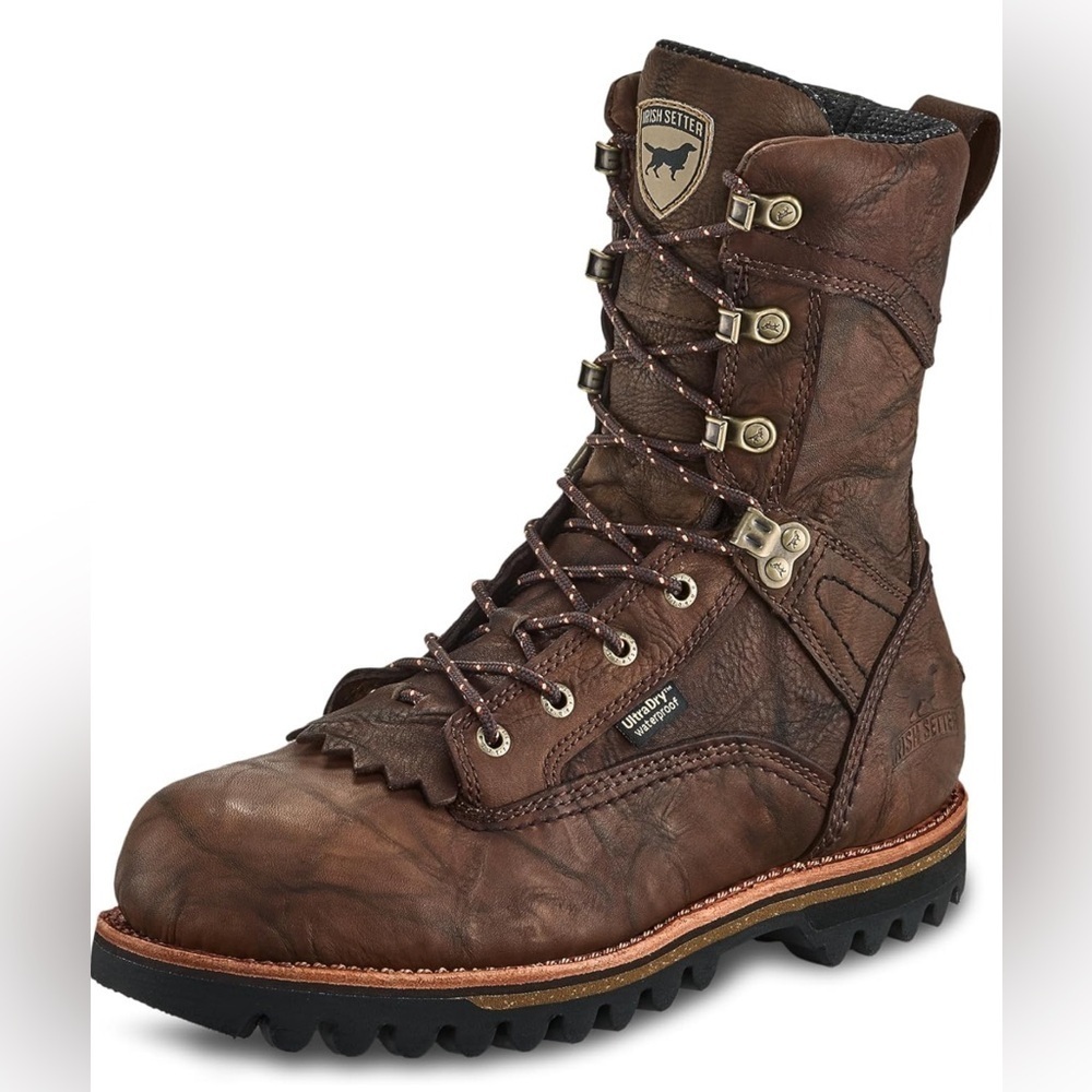 NWT- Red Wing Irish Setter, Elk Tracker, Men’s, 10", Uninsulated, Hunting Boot